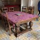 Vintage wooden dining room table