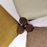 5 Lübke Chairs 1960s Germany Vintage