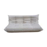 Togo beige wool sofa