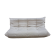 Togo beige wool sofa
