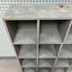 Large distressed wooden locker cabinet (renovated)