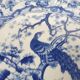 Set of 2 Andrea by Sadek porcelain plates with peacock, Japan 1970's