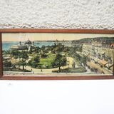 Old Colorized Panoramic Photo: Palm Gardens – Nice