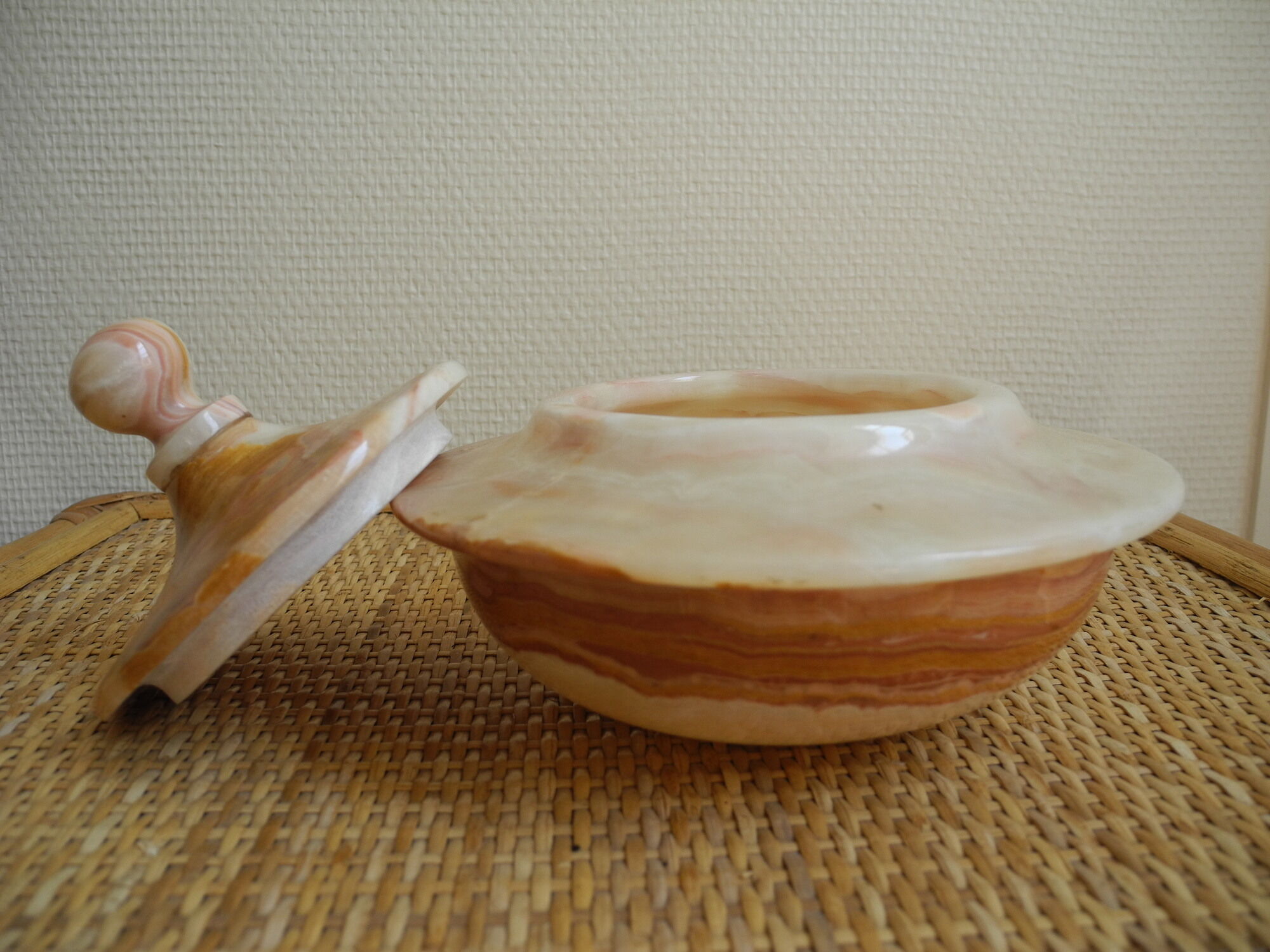 old alabaster box box jewelry jewelry vintage old alabaster box