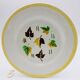 5 old flat plates Digoin Sarreguemines / Sirocco model