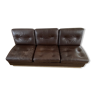 Chocolate leather sofa 70