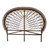 Tête de lit rotin peacock vintage 180 cm