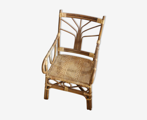 Fauteuil rotin et cannage enfant