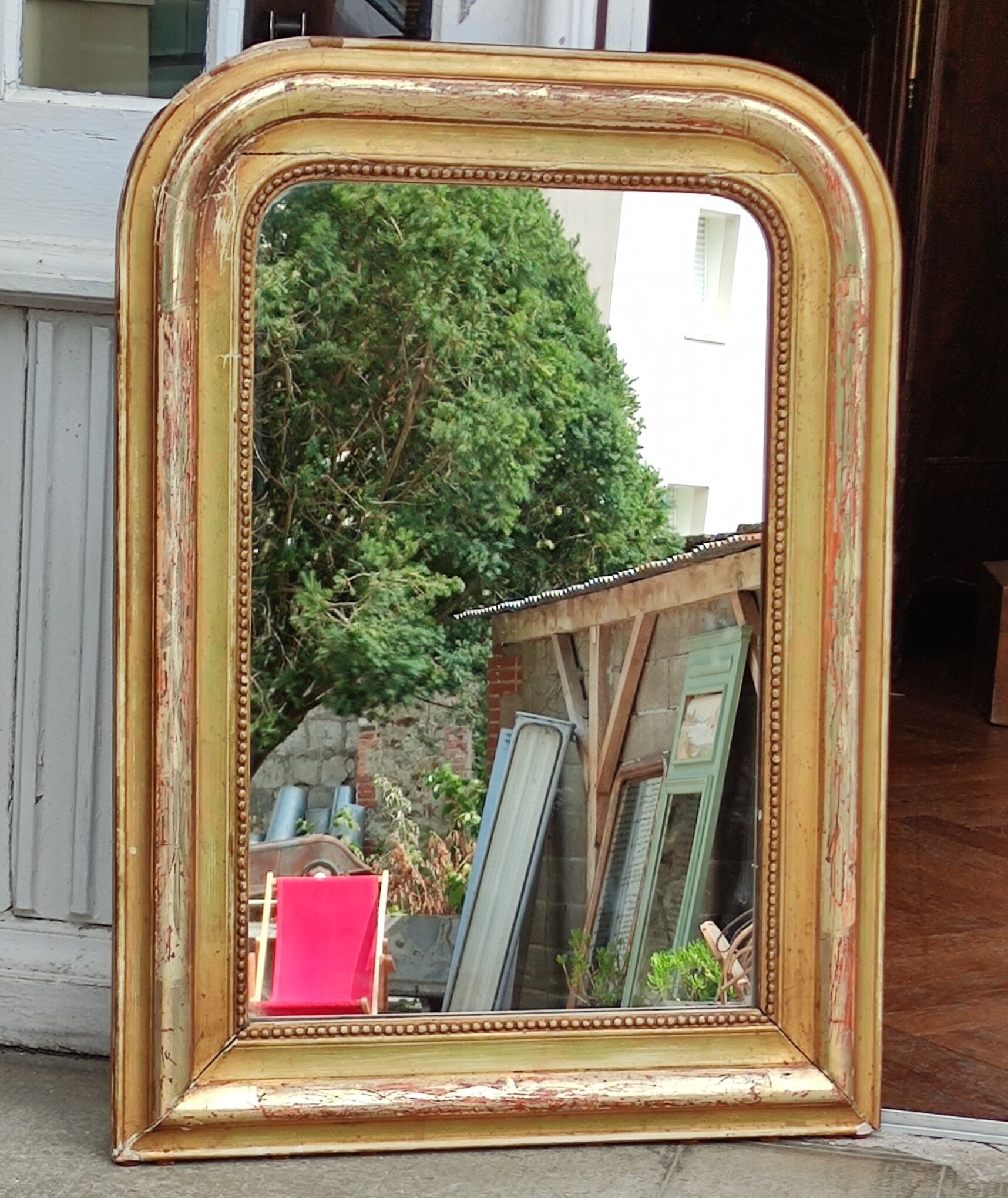 Former Louis Philippe mirror