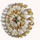 Mid-Century Enameled Metal Wall Sculpture, France, Circa 1965-1975