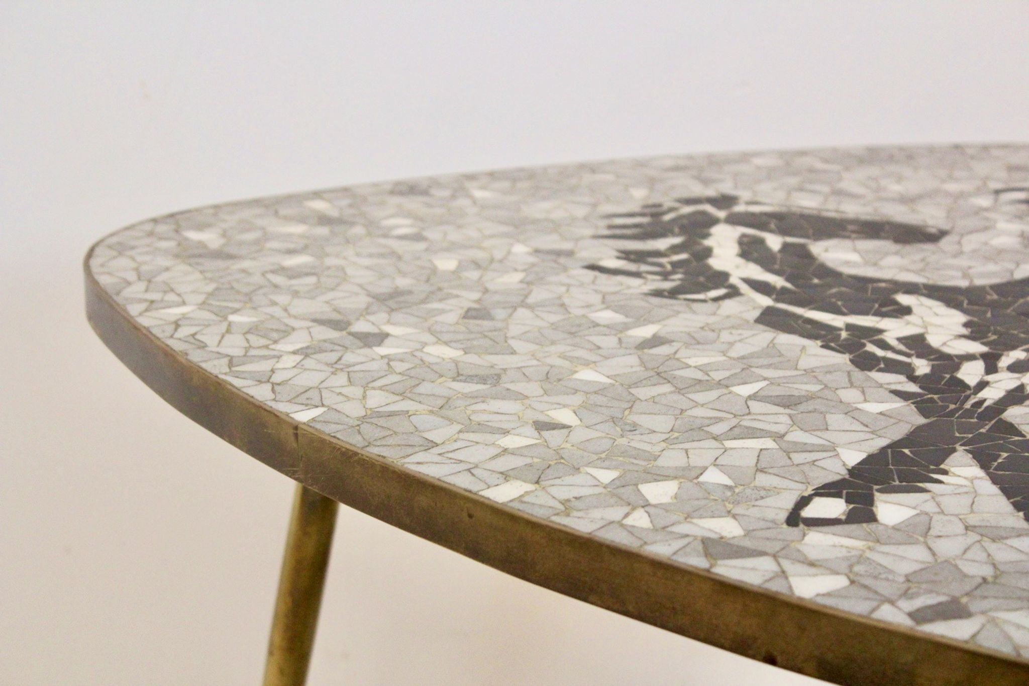 Table basse par Berthold Müller, années 1960