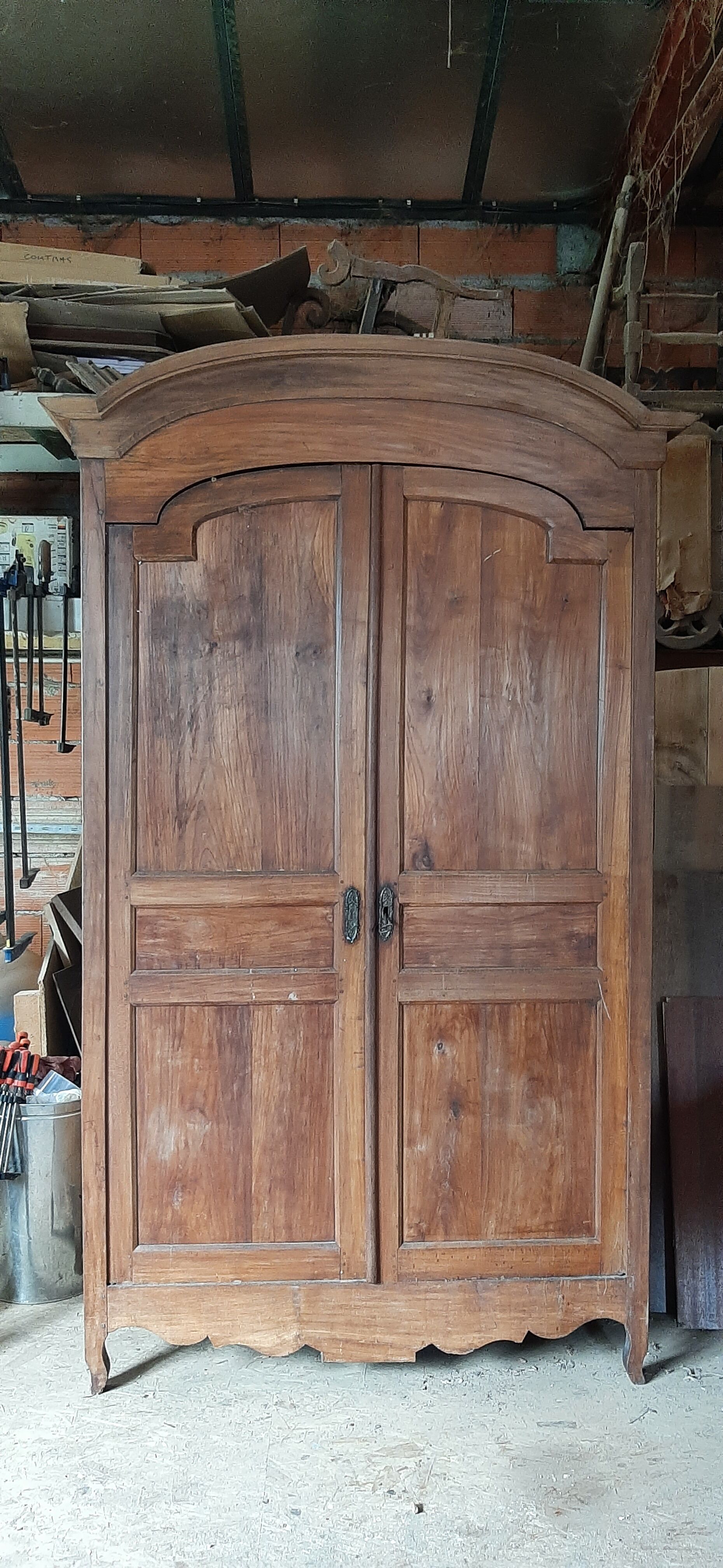 Cherry wood cabinet
