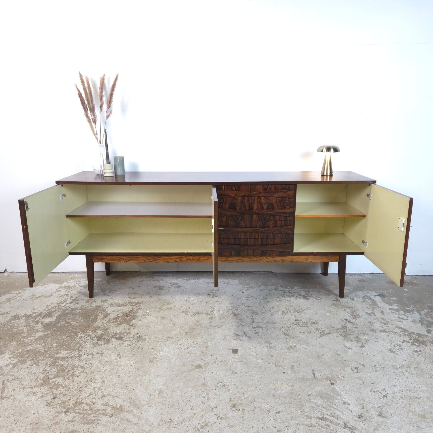 Vintage 60s - 70s rosewood sideboard TV cabinet