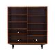 Rosewood bookcase, Danish design, 1970s, manufactured by Hundevad