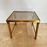 Table basse dorée