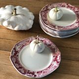 Old victoria dessert plates