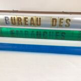 Formica vintage illuminated sign "Hiring Office"