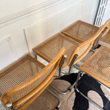 Set of 4 Cesca B32 chairs