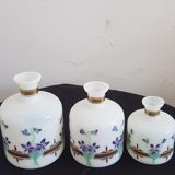 3 Muller vases