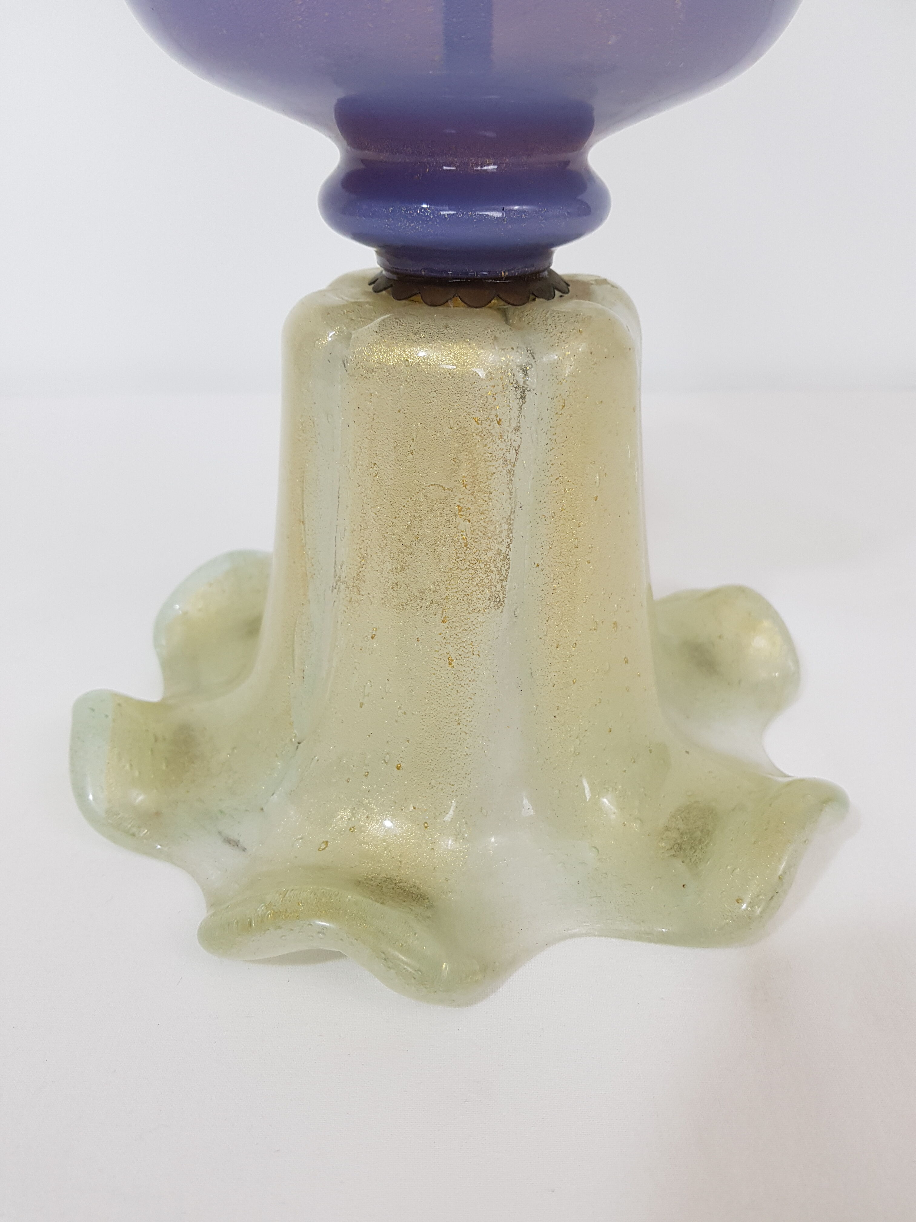 Murano glass lamp by Seguso 1970