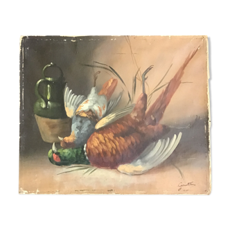 Peinture à l’huile - nature morte
