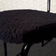 Chaise formica et moumoute