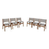 Mid-Century Dining Chairs by Johannes Andersen, 1960s, Denmark, Set of 6