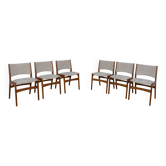 Mid-Century Dining Chairs by Johannes Andersen, 1960s, Denmark, Set of 6