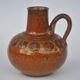 Gerhard Bauer Design Hand painted ceramic jug or vase