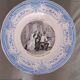 Set of 12 plates the pleasures of housekeeping