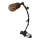 Articulated glass paste lamp, Art Nouveau