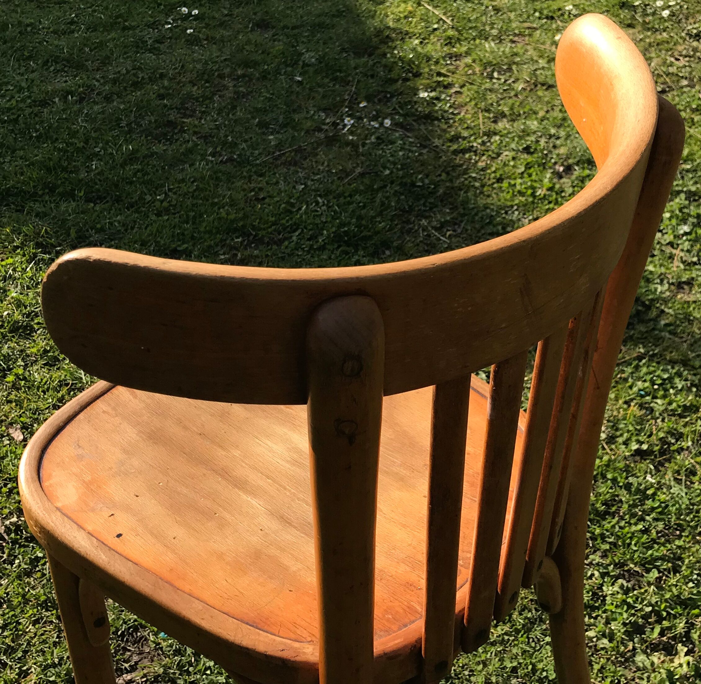 Czechoslovak bistro chair