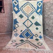 Authentic Moroccan Berber rug, Azilal brand new and colorful, 243x140cm