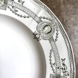 St Amand and Hamage ironstone deep plate, "Medallion" service