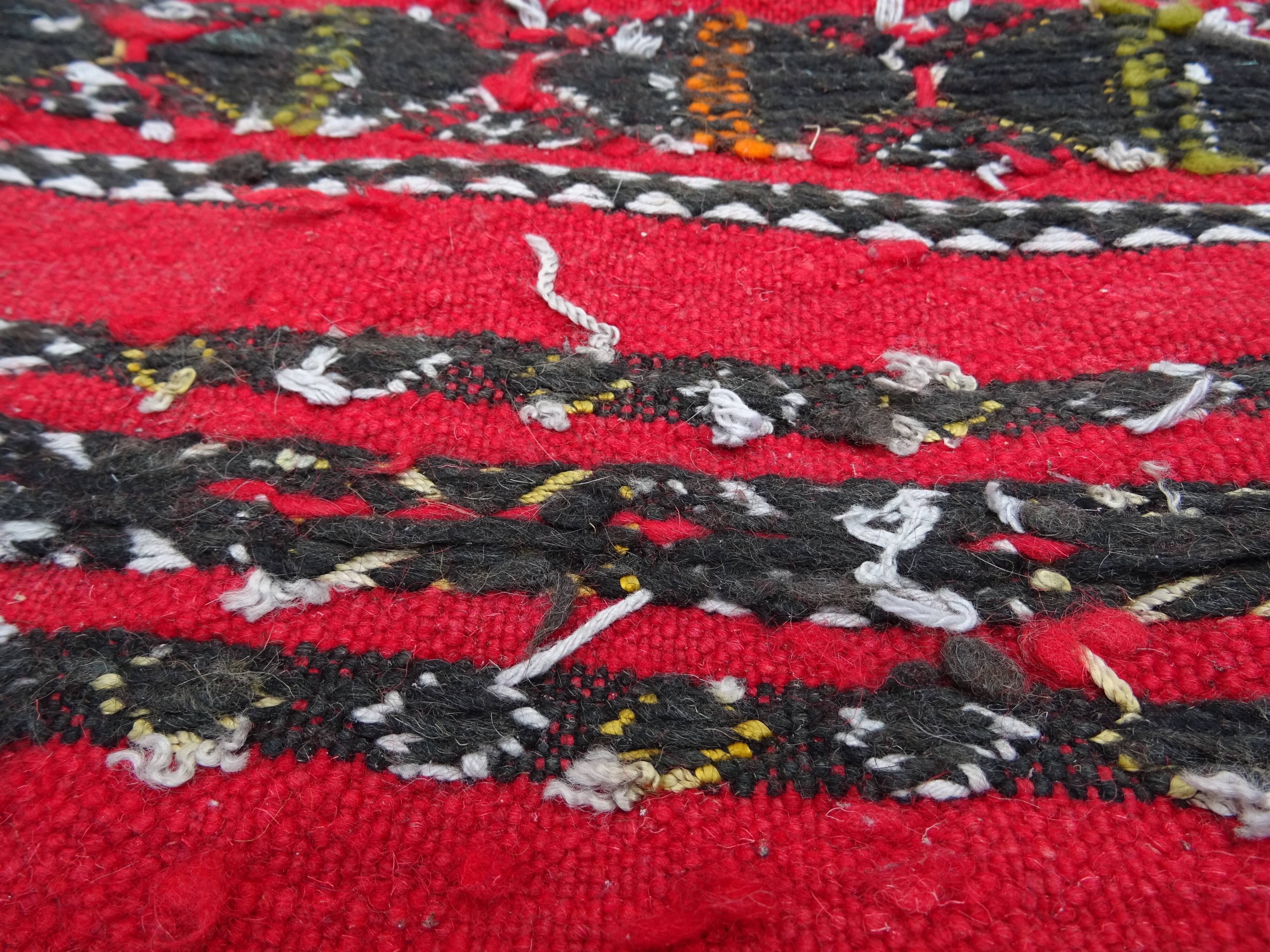 Handmade Tuareg Berber rug 233 x 133 cm