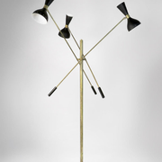 Moonlight Floor Lamp 3 Arms Black