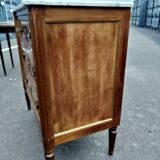 Commode style louis xvi ancienne plateau marbre