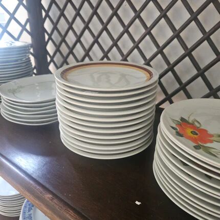 13 dessert plates porcelain Schönwald model Anceta