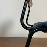 Wooden chairs and skaï