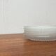 Set of 5 vintage Finnish glass plates from the Kastehelmi series by Oiva Toikka for Iittala.