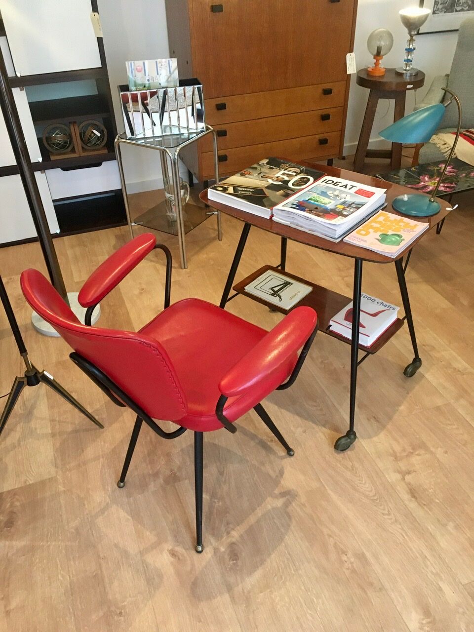 Chaise de bureau vintage