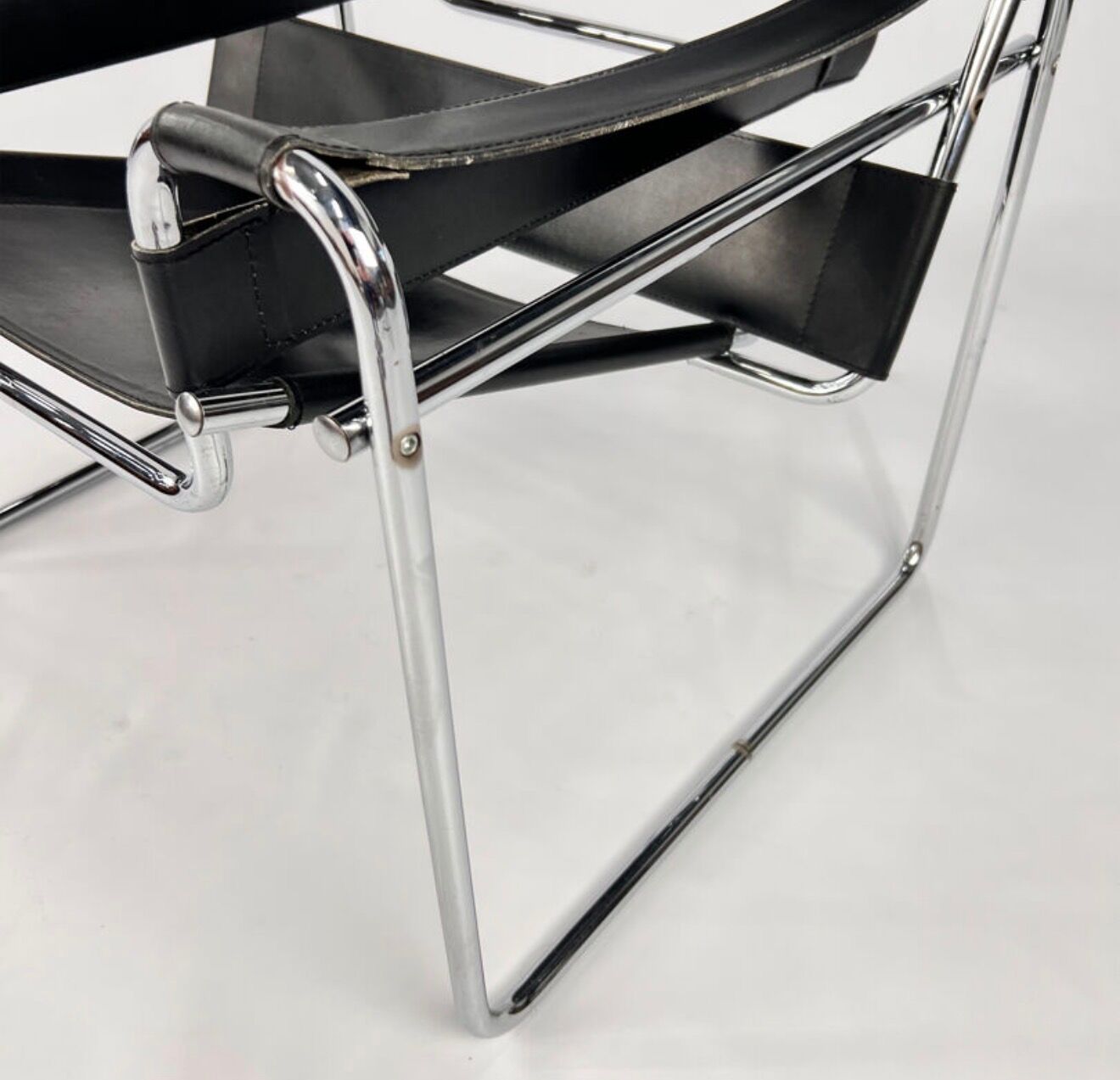 Wassily Chair B3 by Marcel Breuer, year 1980