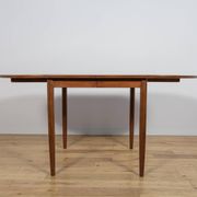 Table à manger extensible en teck et palissandre des années 1960, Danemark.