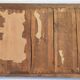 Grand miroir ancien biseauté cadre en bois sculpté
