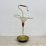 Mid-century Modern Brass umbrella stand , 1950s