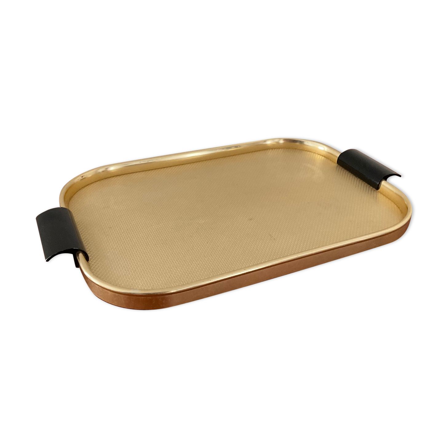 Vintage gold metal top