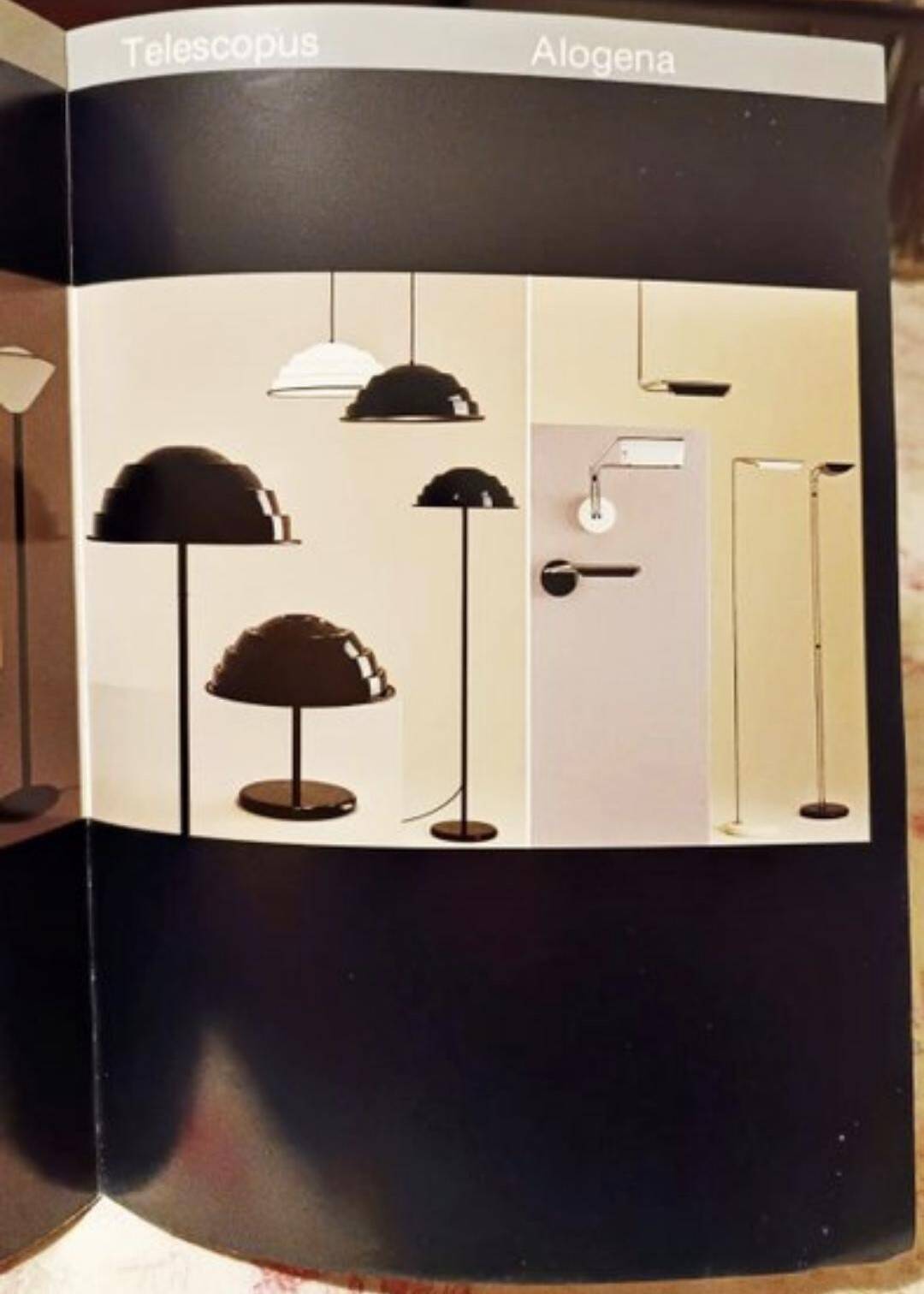 “Telescopus” pendant light by Francesco & Aldo Piccaluga for iGuzzini, 1977