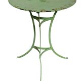 Wrought iron gueridon, France 1900