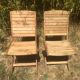 Paire de chaise pliante de jardin