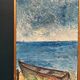 Original Oil on Swedish Panel - "Red Oak at Råå" by Stig Allan - Signed - Dated 1983 - Framed - 53 × 38 cm (20.9" × 15")